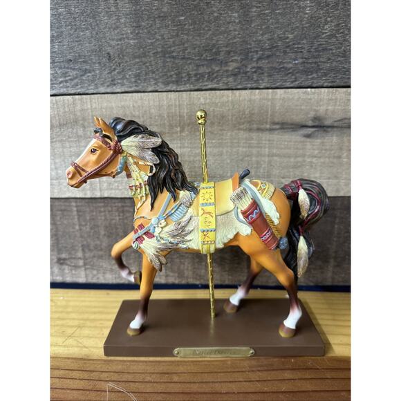 Trail Of Painted Ponies "Native Dancer" #4018387 with box Carousel Horse - Picture 1 of 7